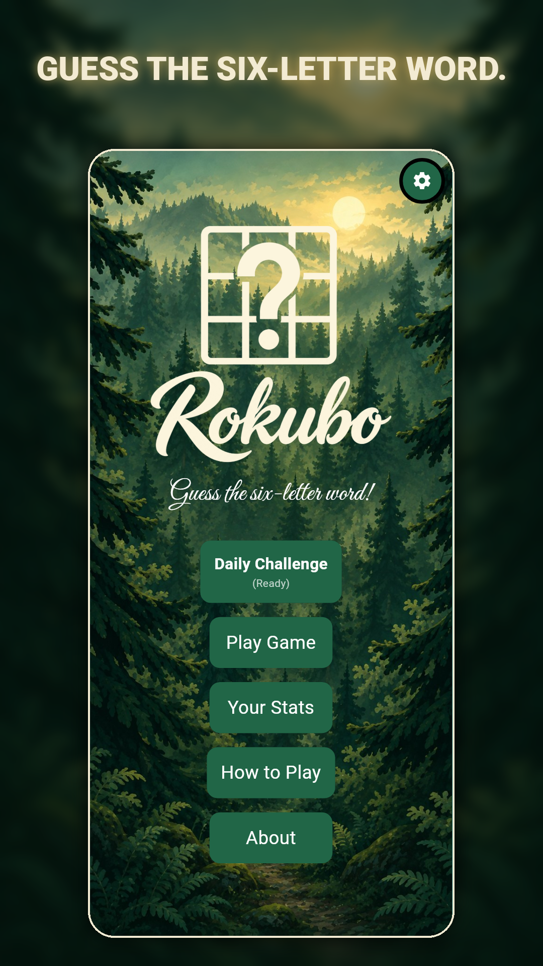 Rokubo — Menu