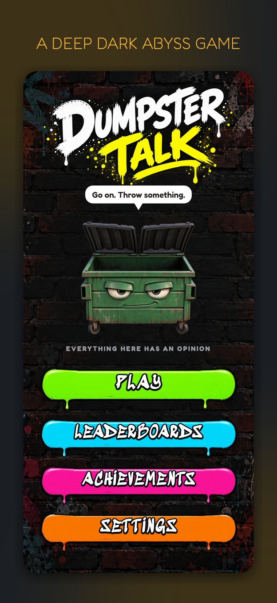 Dumpster Talk — Home